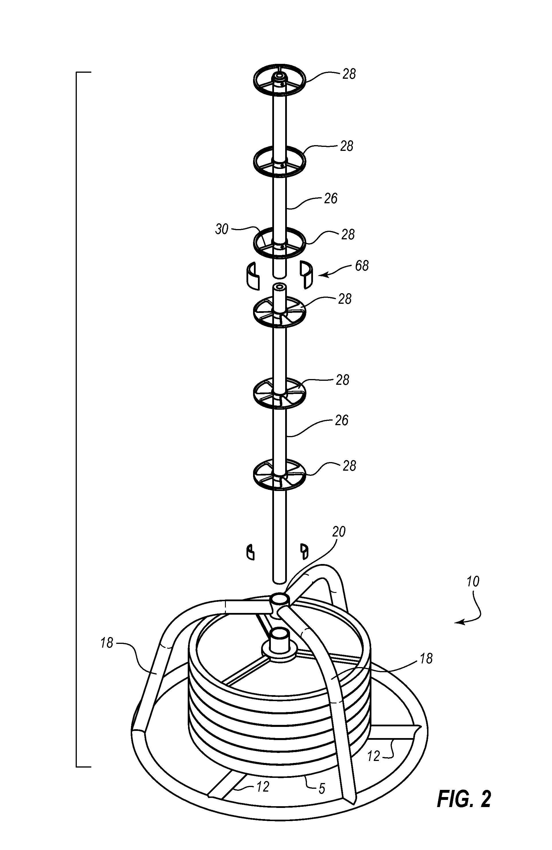 Modular exercise pole and anchoring system