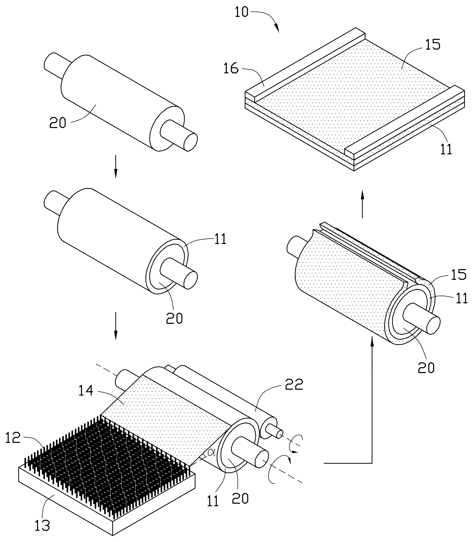 Method for making heaters