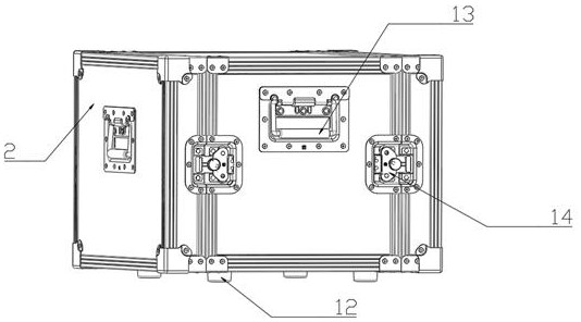 Intelligent logistics packaging box with article tracking system