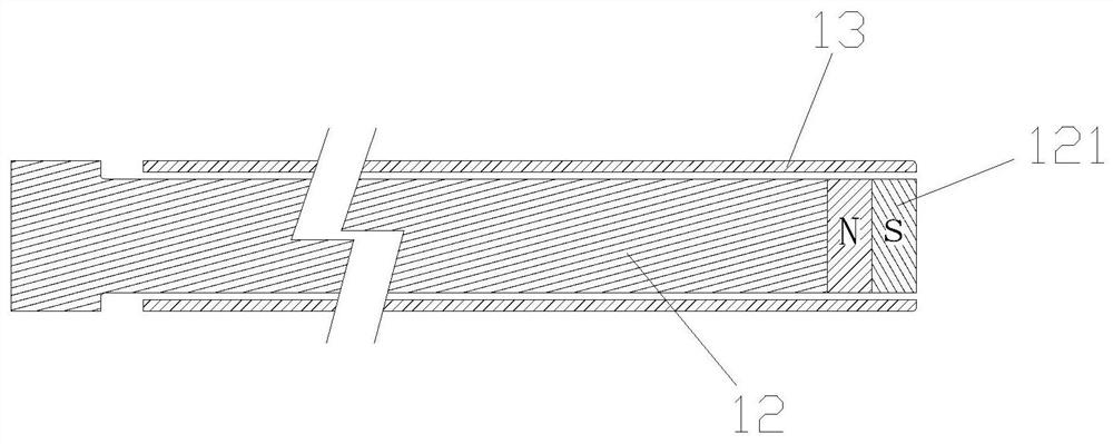 Urethral implantation type urine control system and mounting assembly thereof