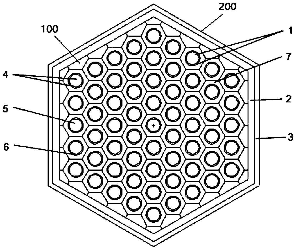 A Design Method for Hexagonal Accelerator-Driven Subcritical Reactor Fuel Assembly