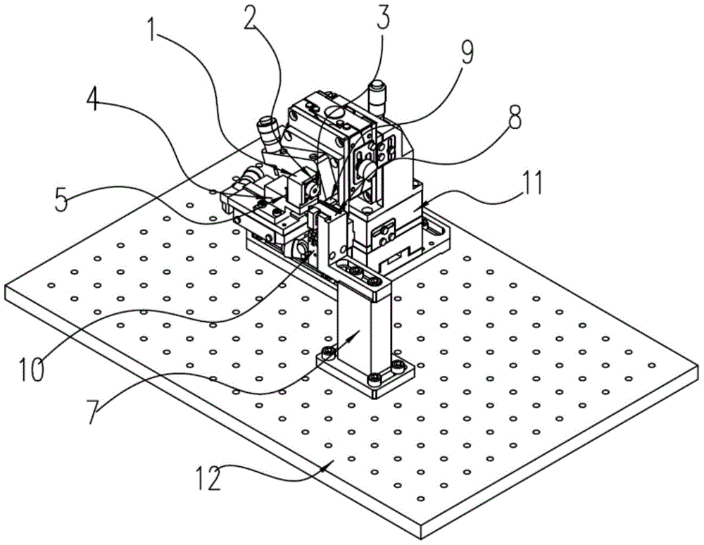 A coupling platform for SFP+COB module components for optoelectronic communication