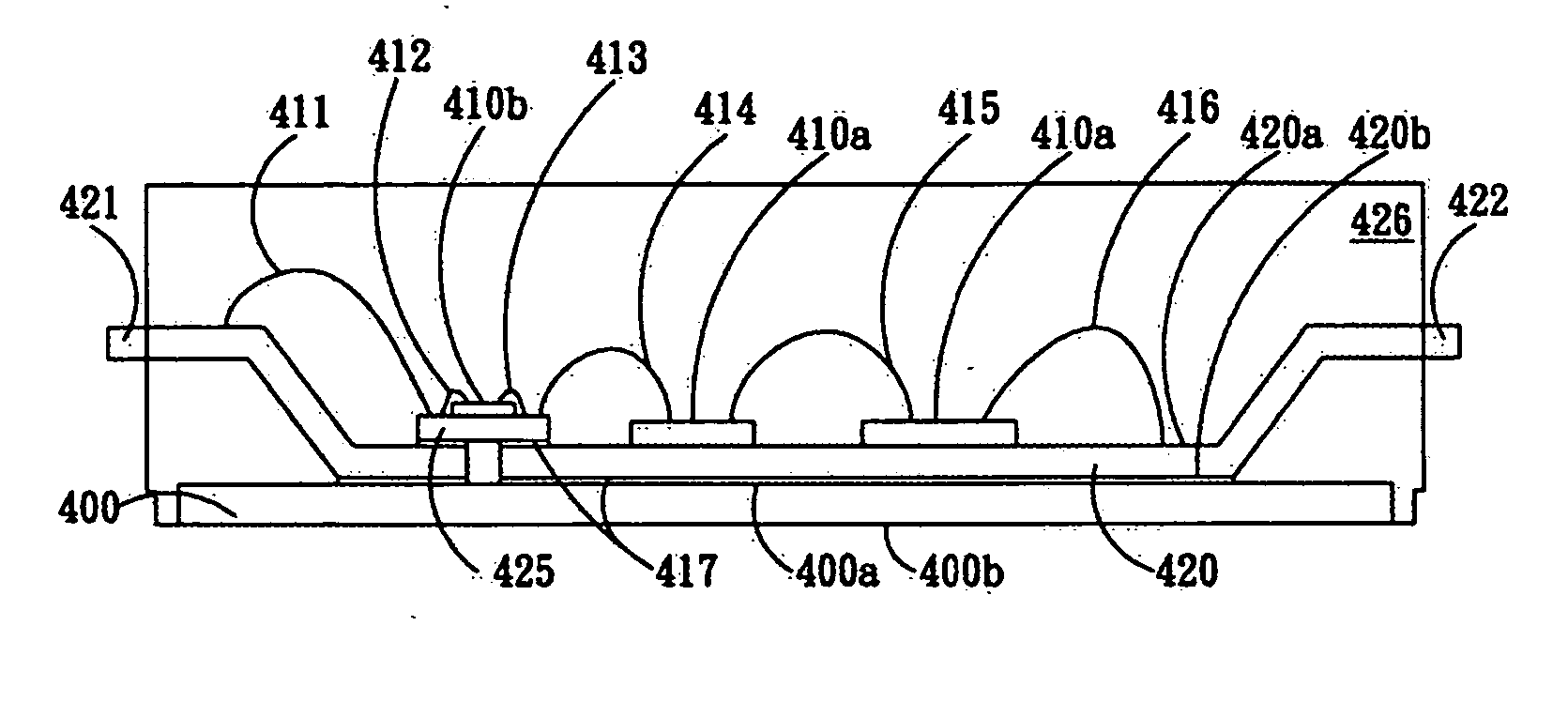 Power module package structure