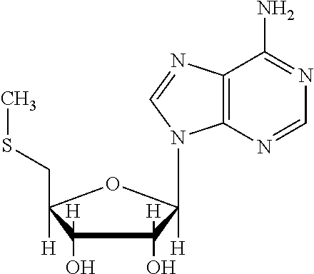 Synergistic 5′-methylthioadenosine combinations