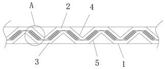 Building carbon fiber reinforcing band and reinforcing band winding device