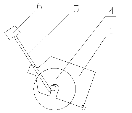 Barreled water barrel and carrying tool