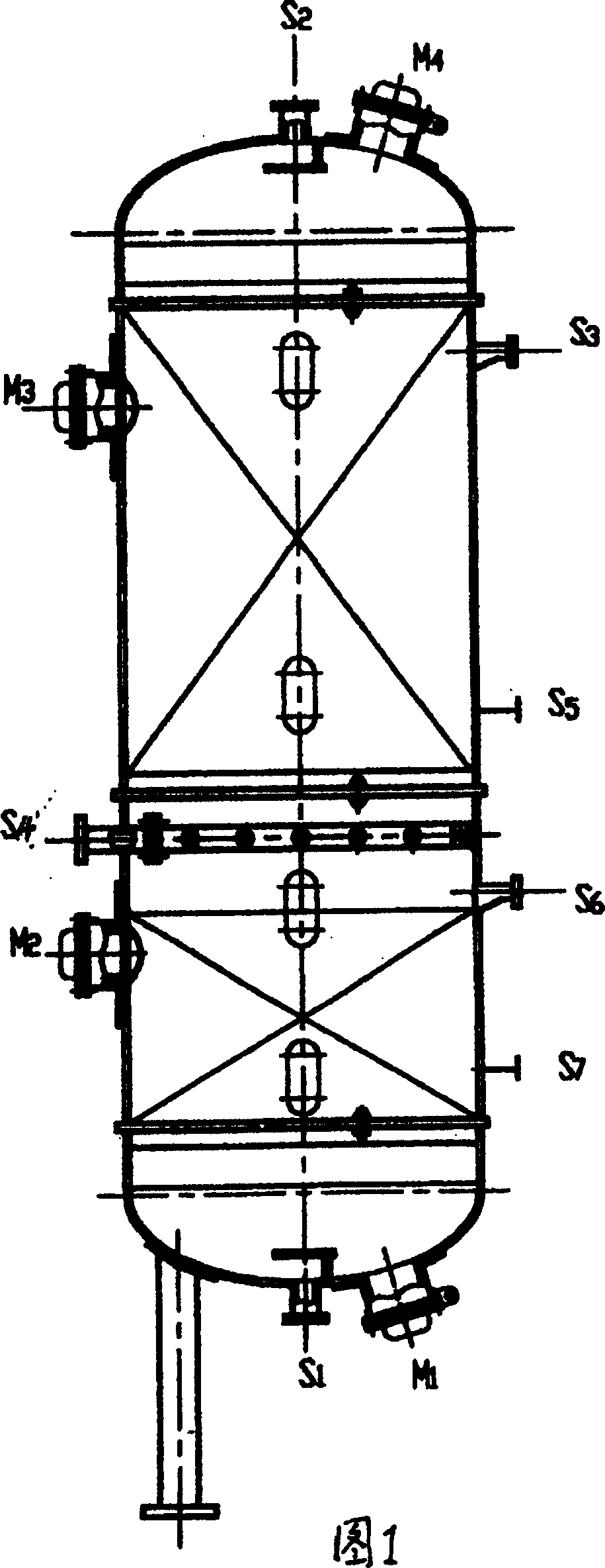 Double chamber bed with floating chamber and full chamber