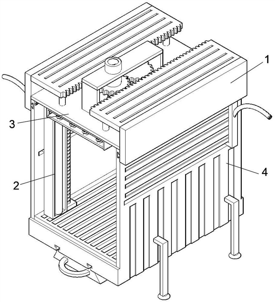 Multi-layer coating brushing device for environment-friendly corrosion-resistant paper-plastic production line