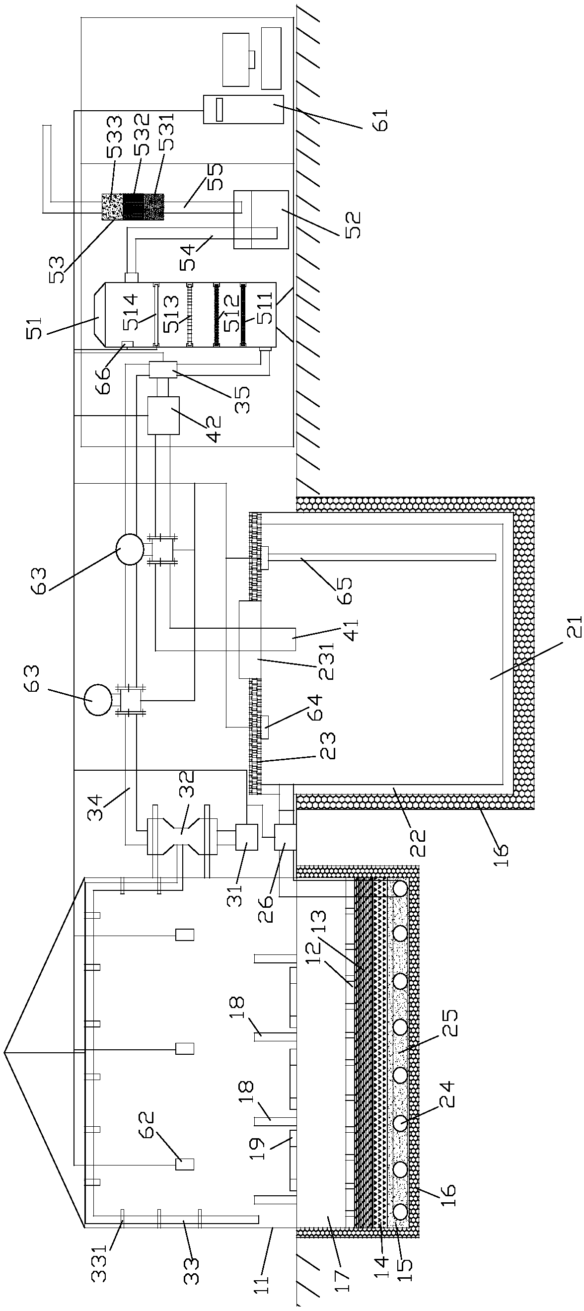 Ecological toilet deodorization system based on Venturi effect