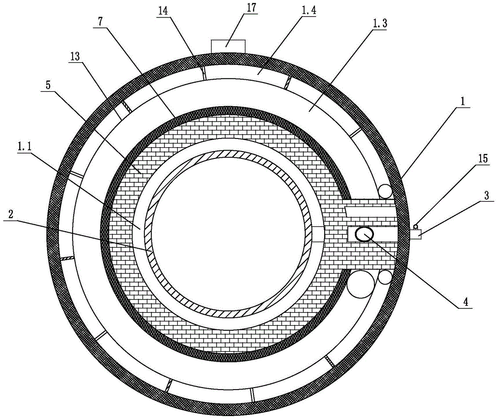 Biomass fuel aluminum melting furnace