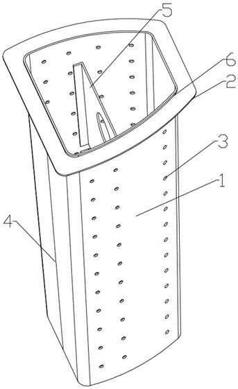 A guide tube for a gas turbine stator blade in a heat pump system and a preparation method thereof