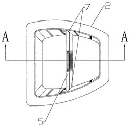 A guide tube for a gas turbine stator blade in a heat pump system and a preparation method thereof