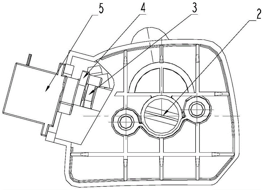 Portable gasoline engine and automatic air door control system thereof