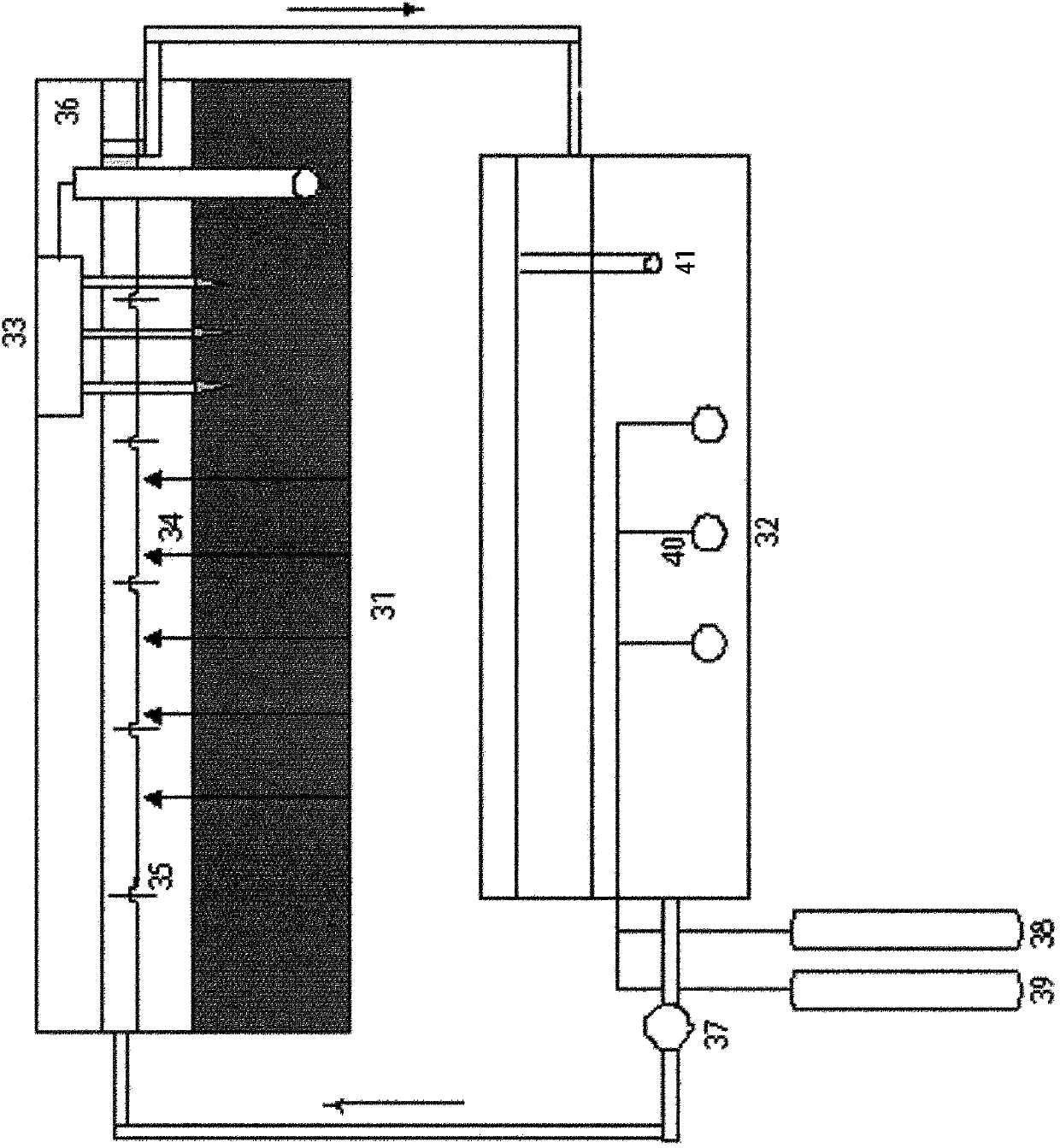 Device and method for study on release of heavy metals and/or phosphate in sediments