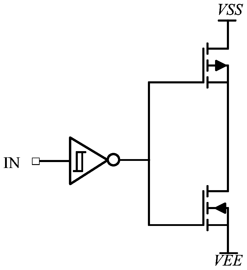 A voltage injection type sic MOSFET active drive circuit