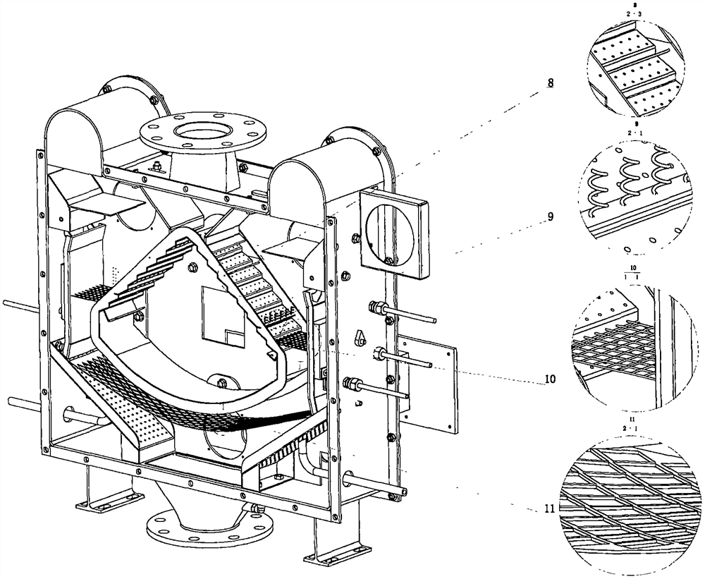 Method for removing silk ribbons in granules