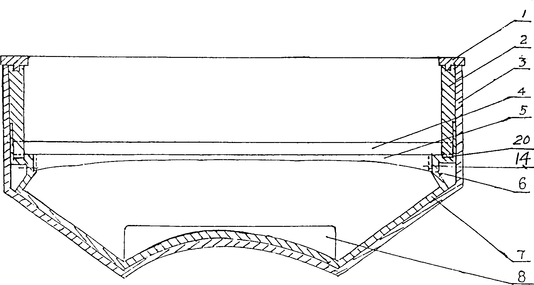 Dragon boat with double-walled hull and its manufacturing process