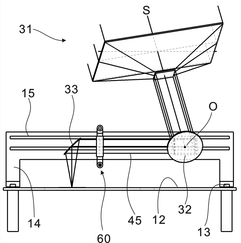 Three-dimensional printing line light condensing source adopting solar energy and printing method