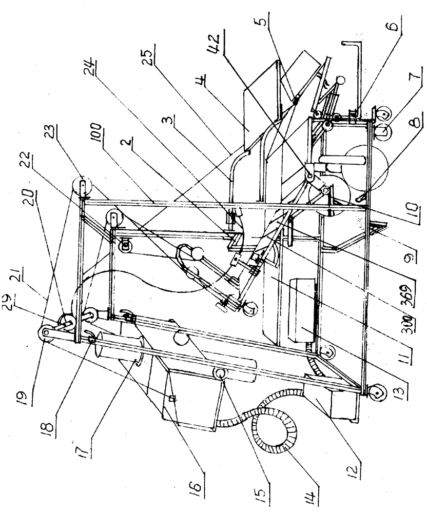 Winch type and reciprocating pulling and rolling type electromechanical assembly for nursing bed