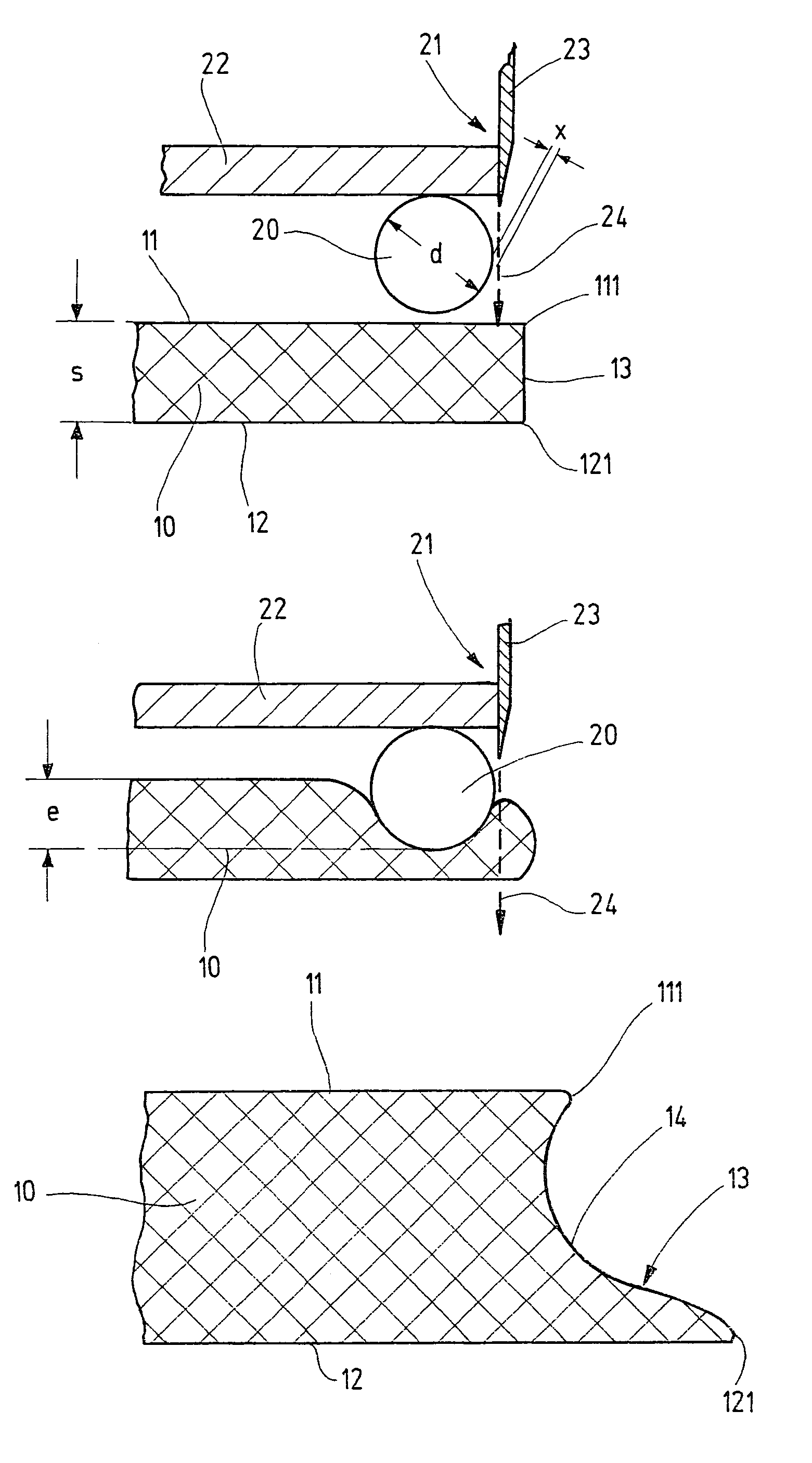 Grinding plate for an electric hand grinder, and method of producing the same