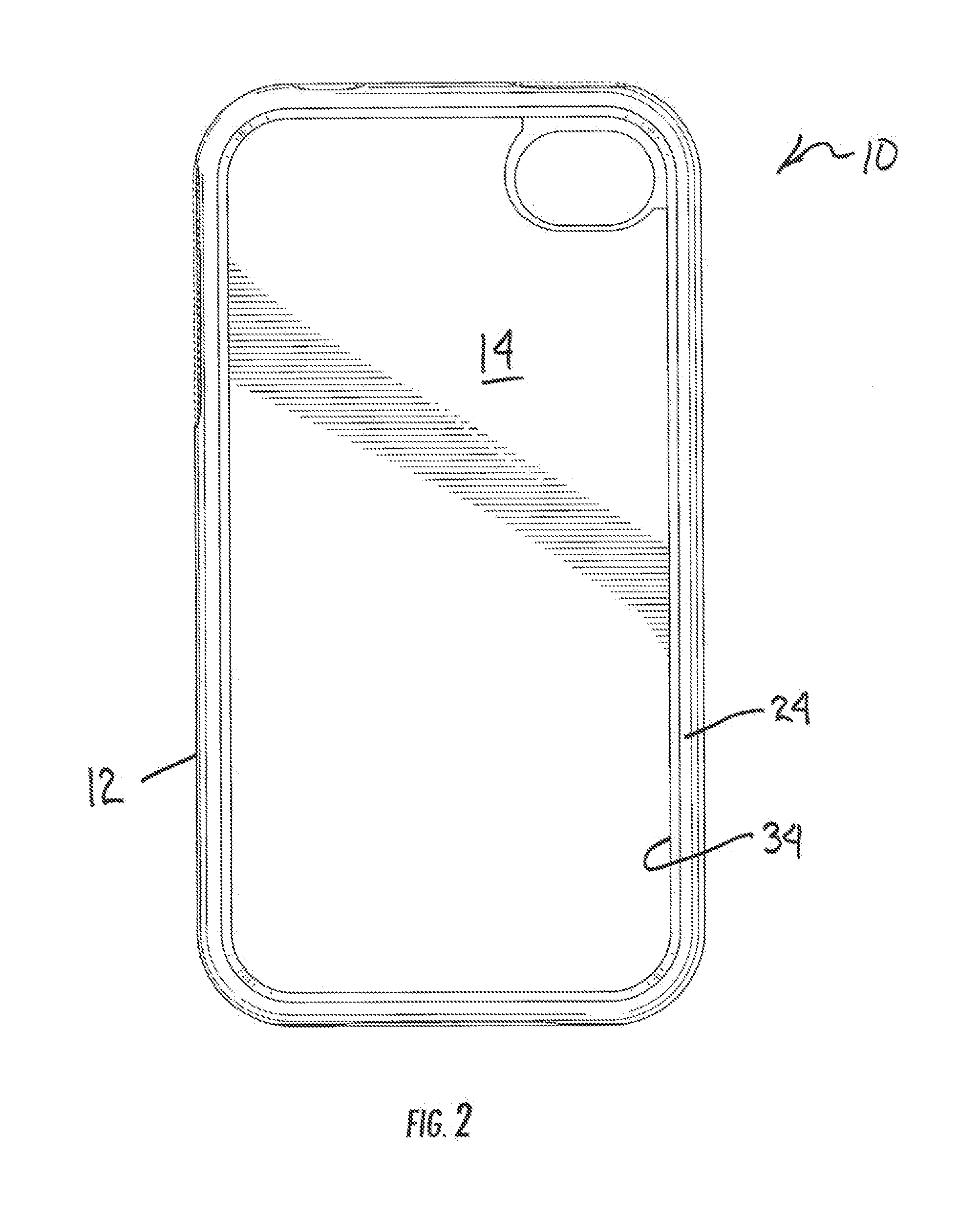 Electronic Device Case with Changeable Panel