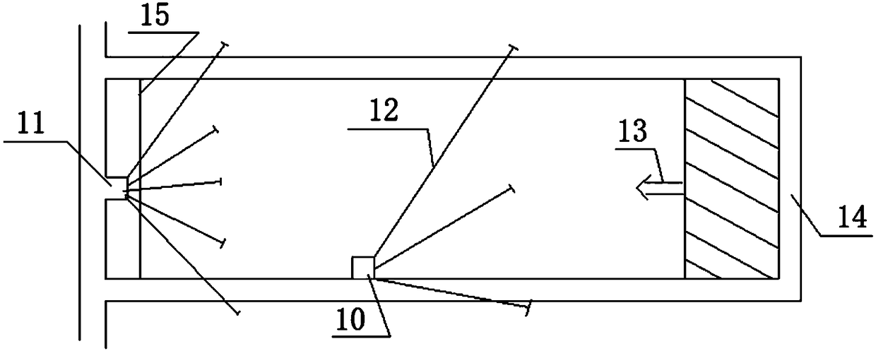 High-precision and intrinsically safe coal seam roof water guide fracture zone height real-time monitoring method