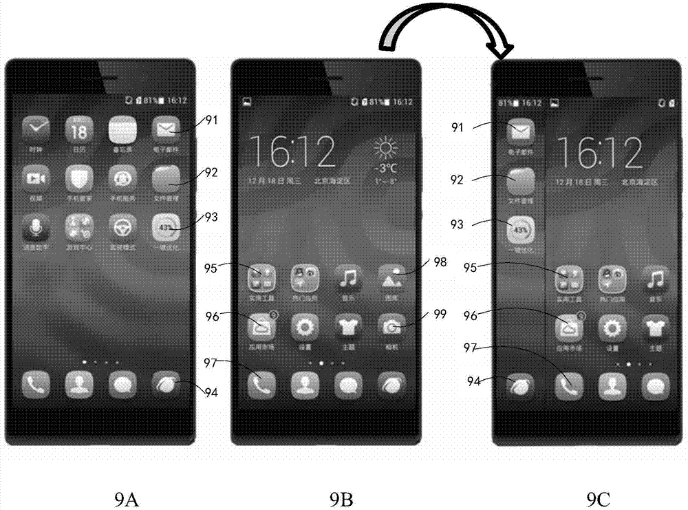 Method and terminal for operating interfaces