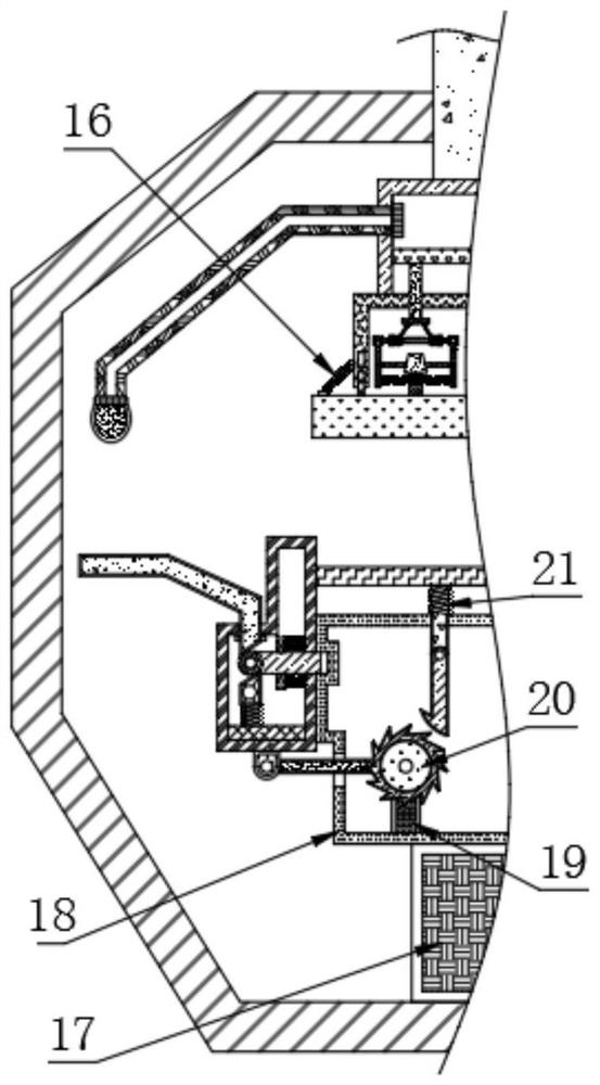 Stamping die capable of efficiently stamping workpieces and automatically popping up