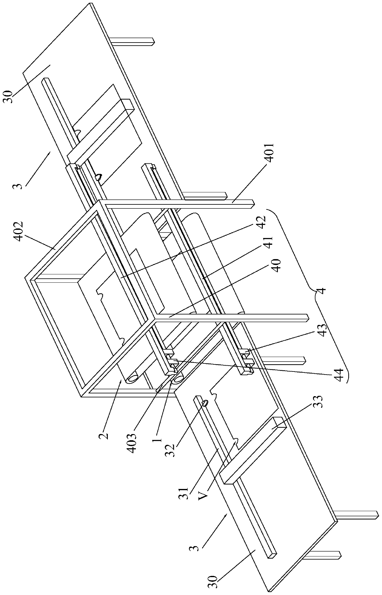 Template machine automatic operation system