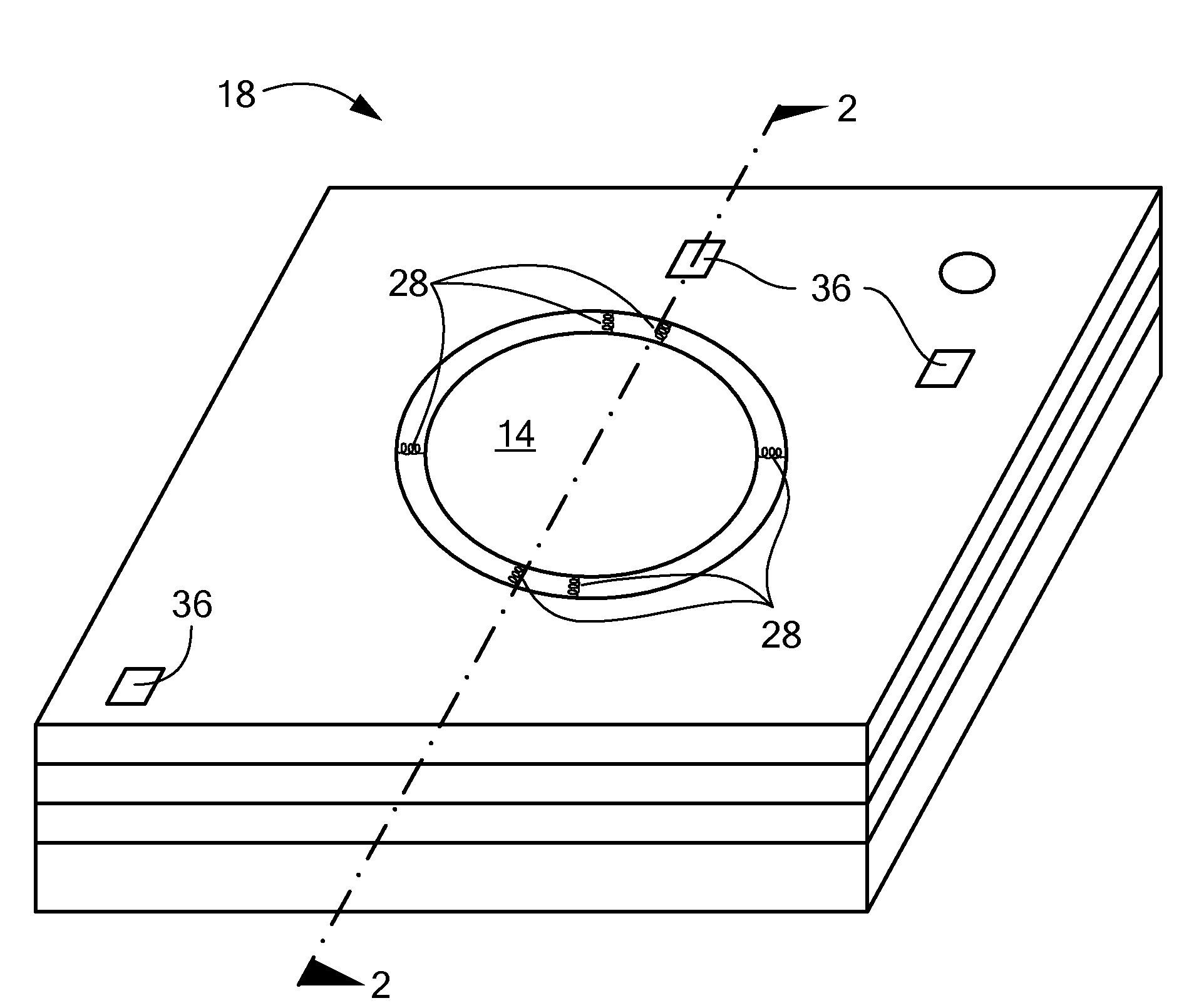 Microphone with Aligned Apertures