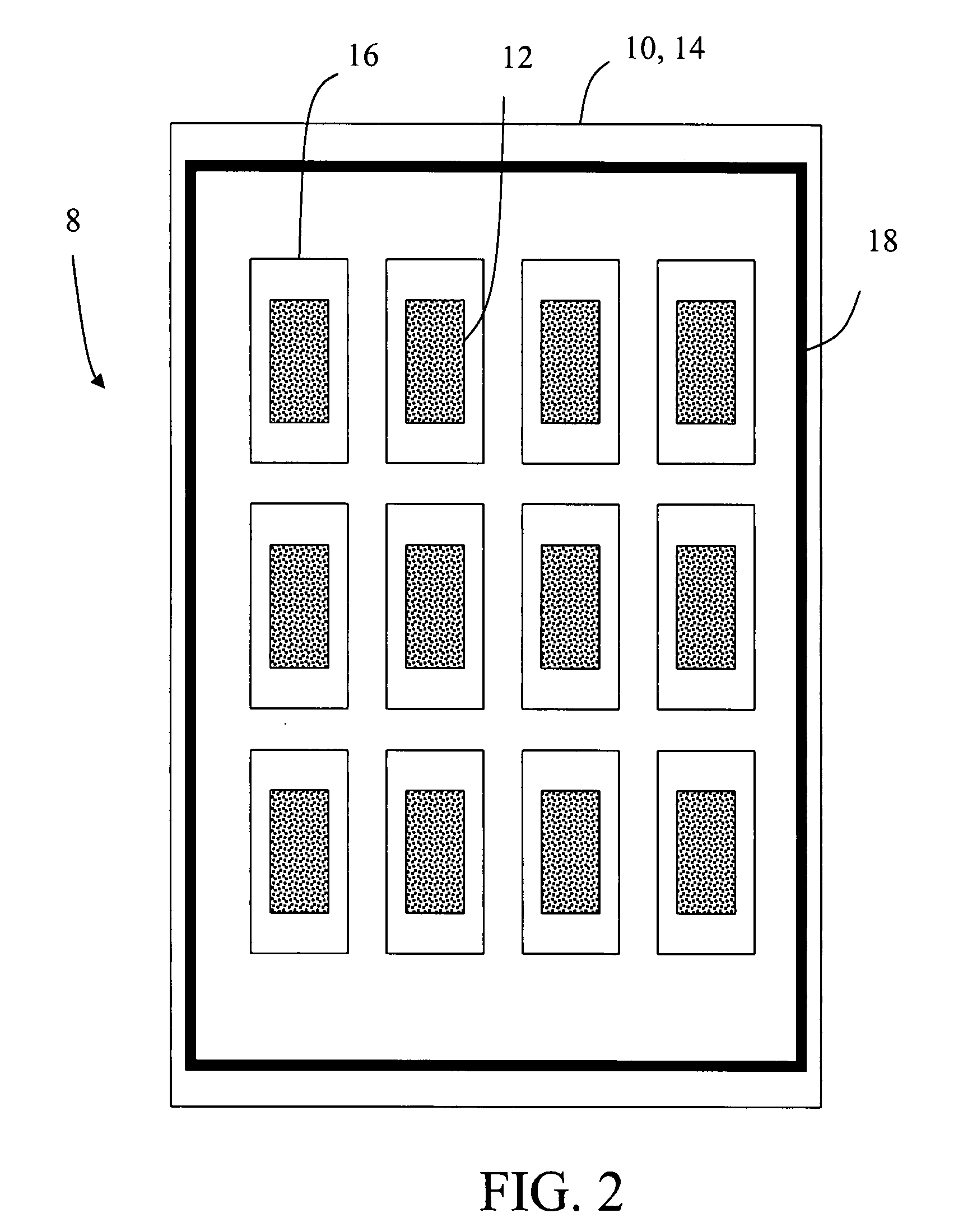Method for forming a temporary hermetic seal for an OLED display device