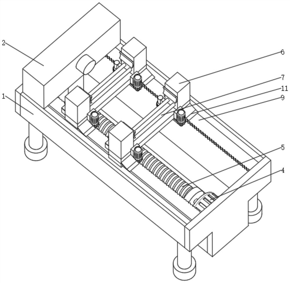 Supporting plate feeding system of numerical-control scraping rolling machine