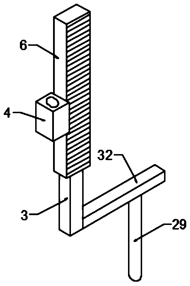 Automatic paint spraying device for plate processing