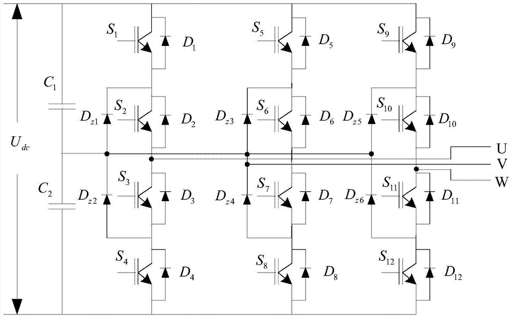IGBT narrow pulse suppression method for three-level converter