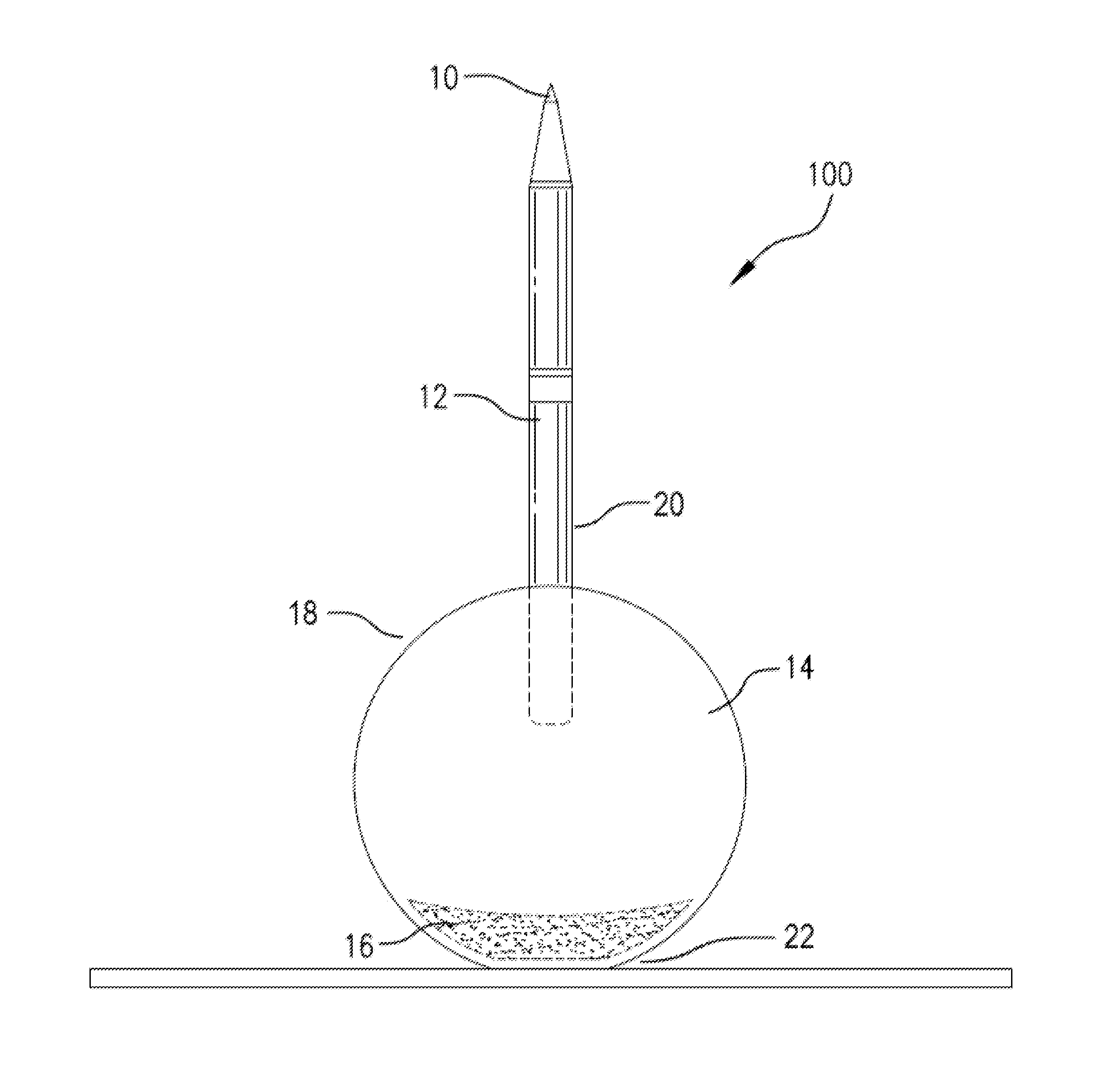 Self-righting handheld utensil