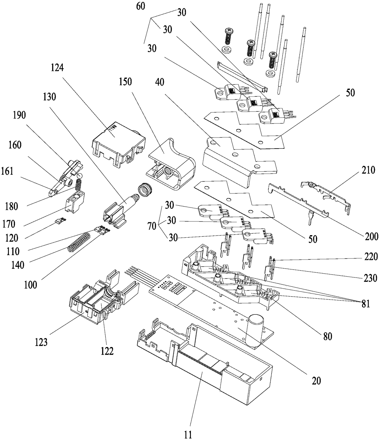 Switch and electric tool with same