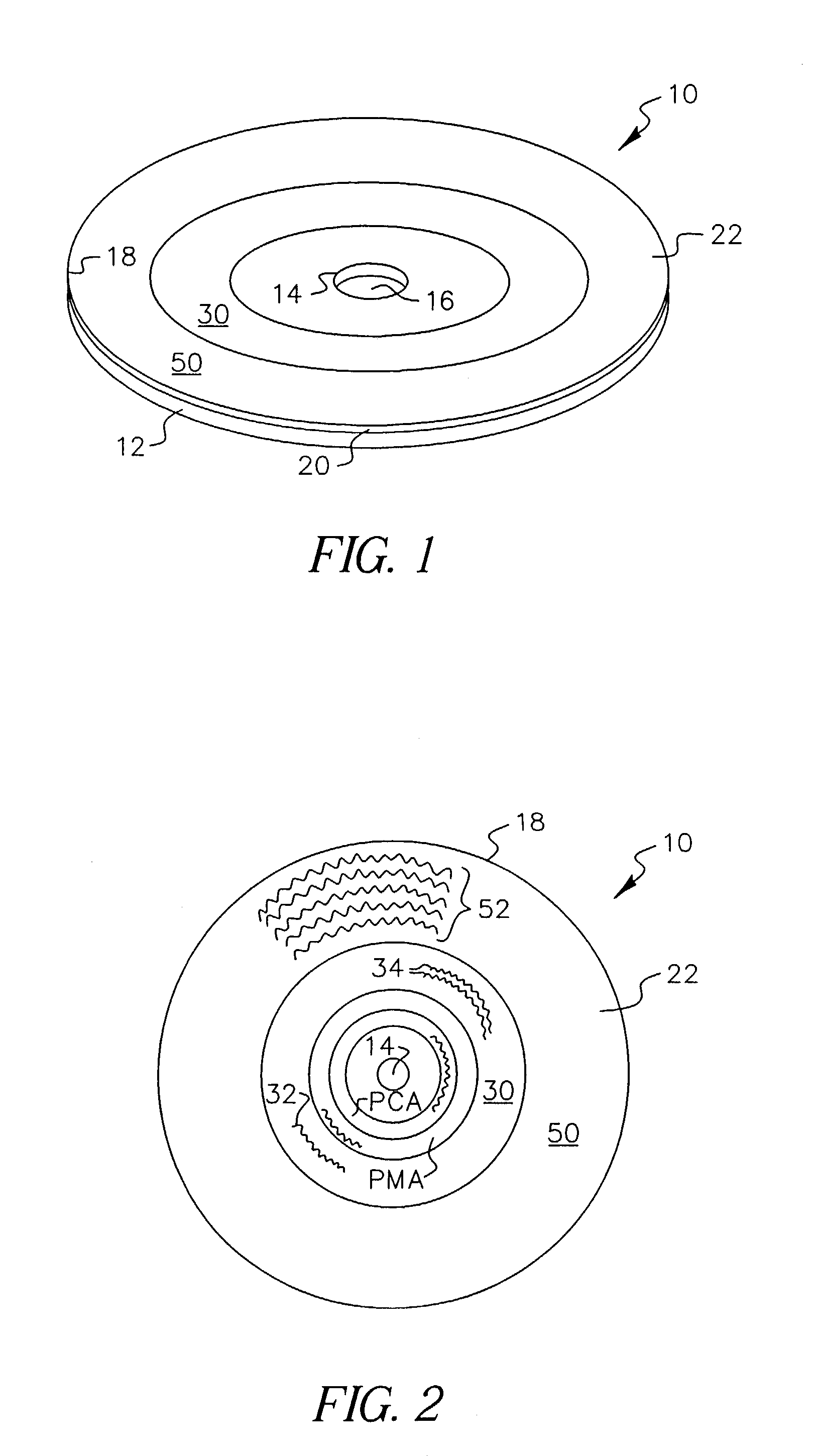 System for making a photoresist master for a hybrid optical recording disc