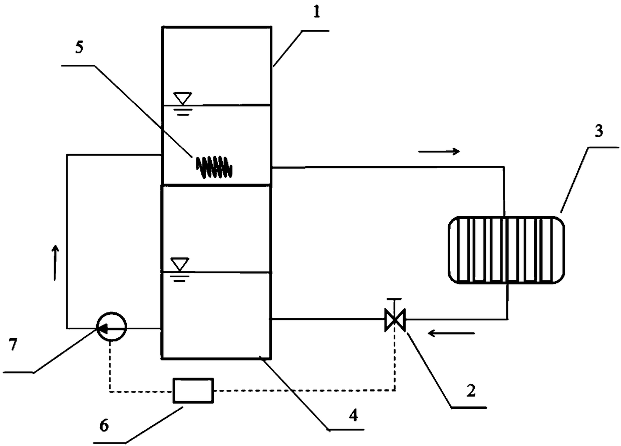 Electric thermal storage type heating system