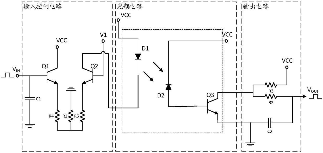 Pulse signal processing circuit and power supply circuit