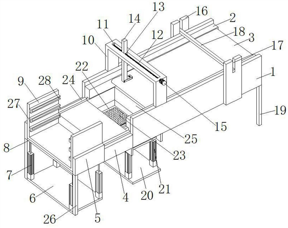 Continuous automatic solar silicon wafer sorting device