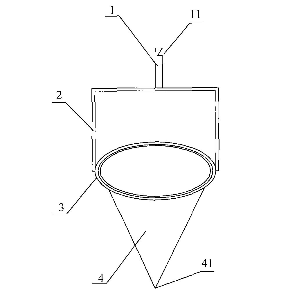 Gallium doping method of Czochralski silicon monocrystalline and doping device thereof