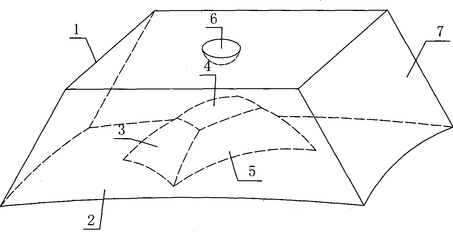 Lens of LED light source for road lamp and road lamp using the same