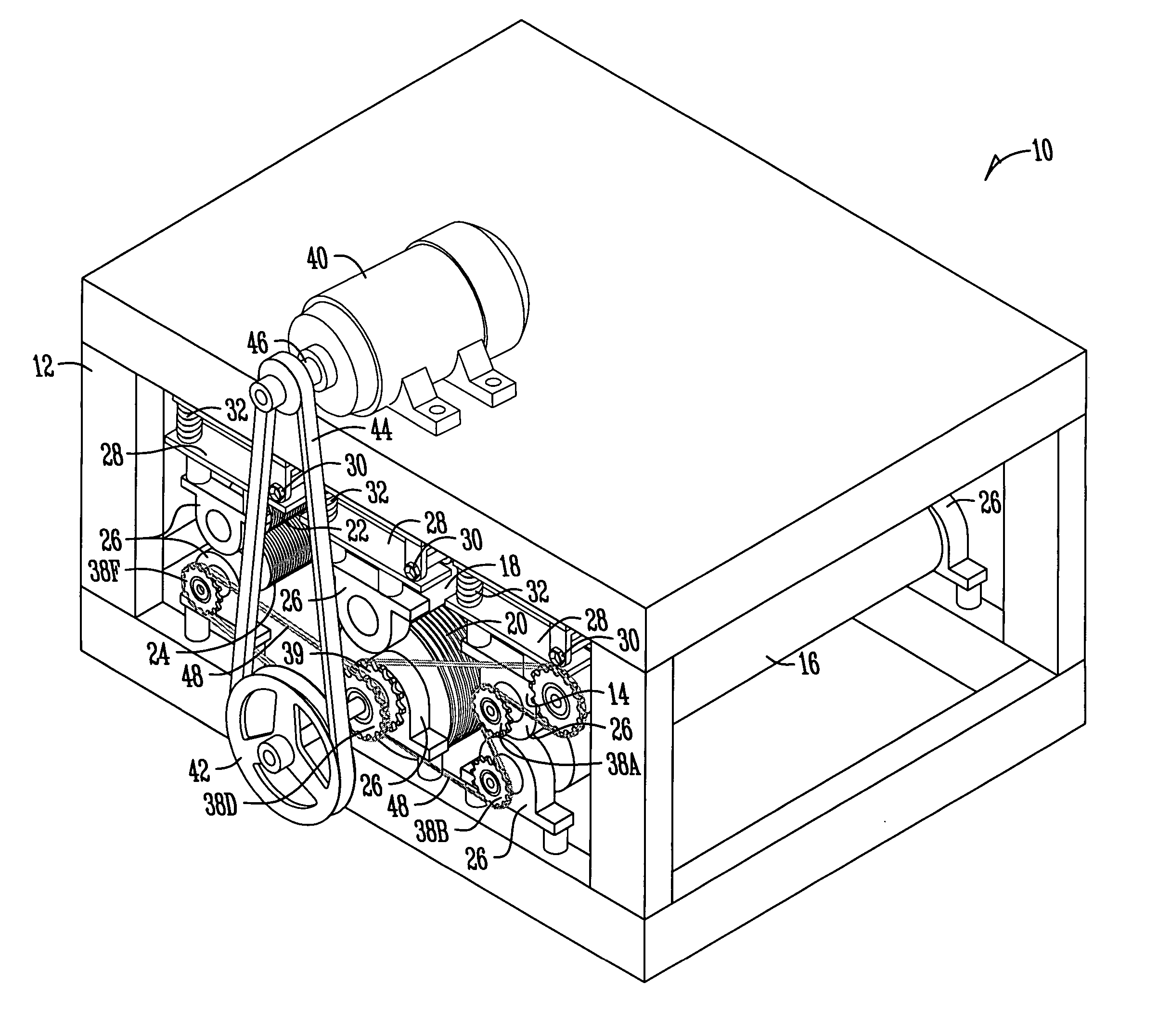 Machine for conditioning soybean straw