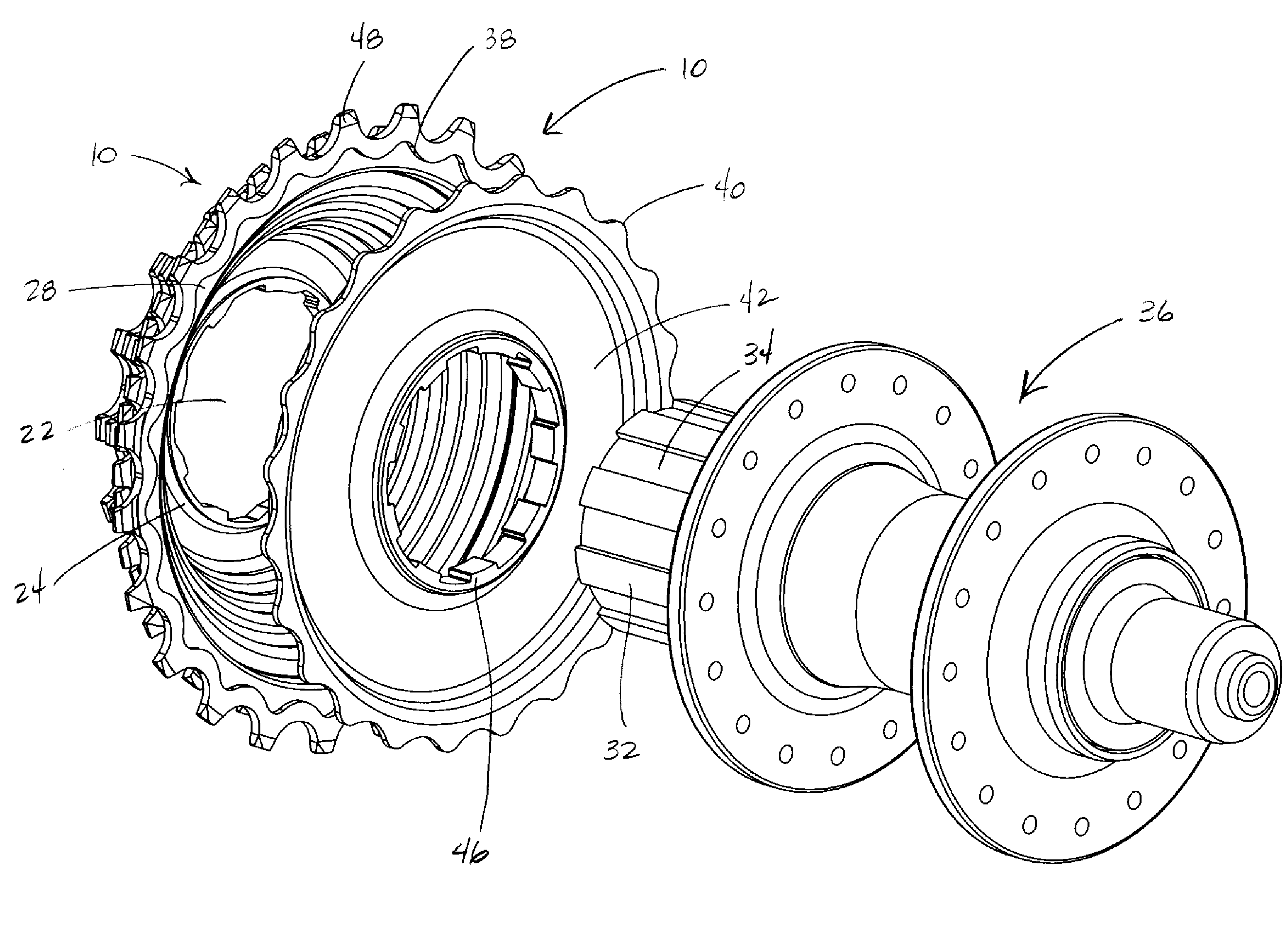 Bicycle Multi-Gear Cassette