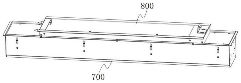 Equipment and system for assembling air uniformizing cavity in tuyere and outer frame