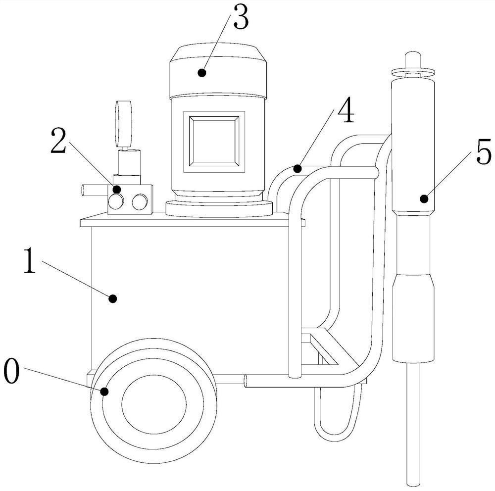 A hydraulically assisted splitting equipment for rock crushing