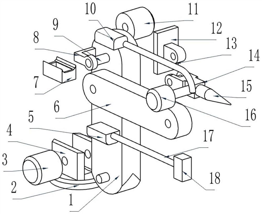 Industrial robot with harmful gas real-time monitoring function