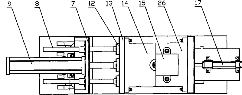 Bidirectional composite deflection tilting gravity casting method and device thereof