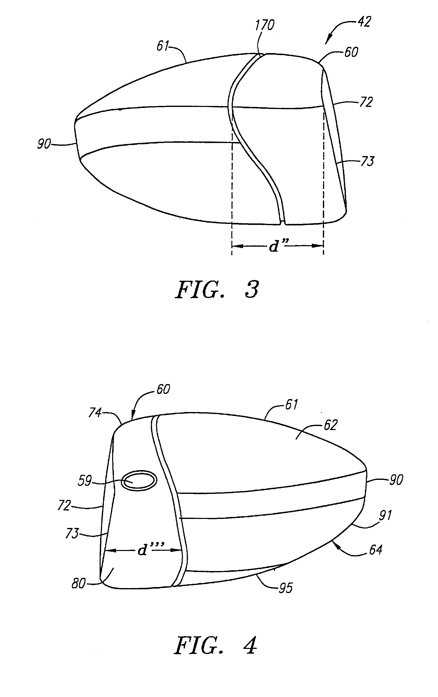 Bonded joint design for a golf club head