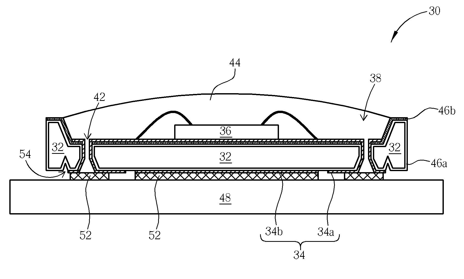 Si-substrate and structure of opto-electronic package having the same